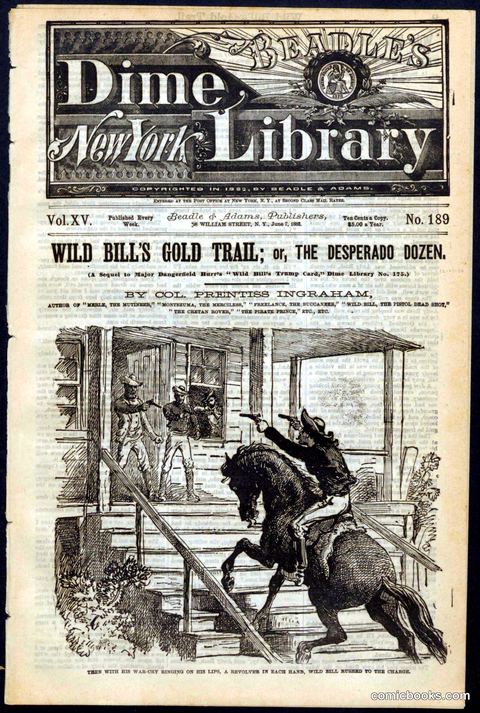 Beadle's New York Dime Library No. 189