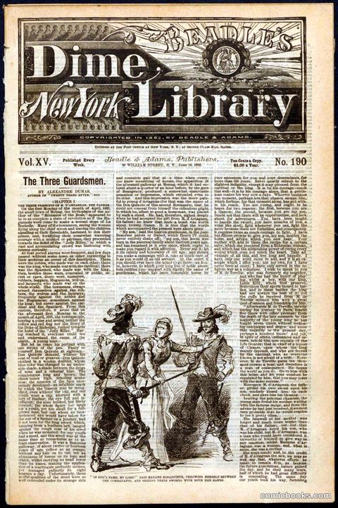 Beadle's New York Dime Library, No. 190