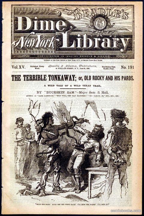 Beadle's New York Dime Library No. 191