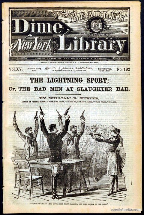 Beadle's New York Dime Library, No. 192