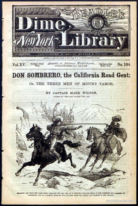 Beadle's New York Dime Library, No. 194