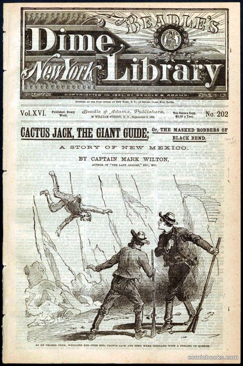 Beadle's New York Dime Library No. 202