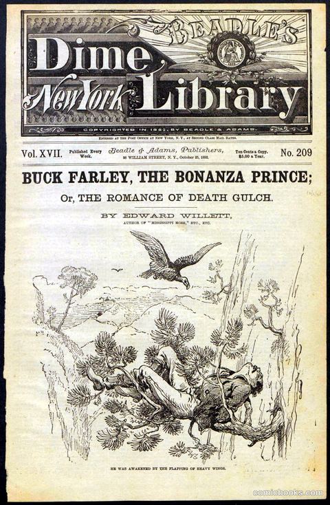 Beadle's New York Dime Library No. 209