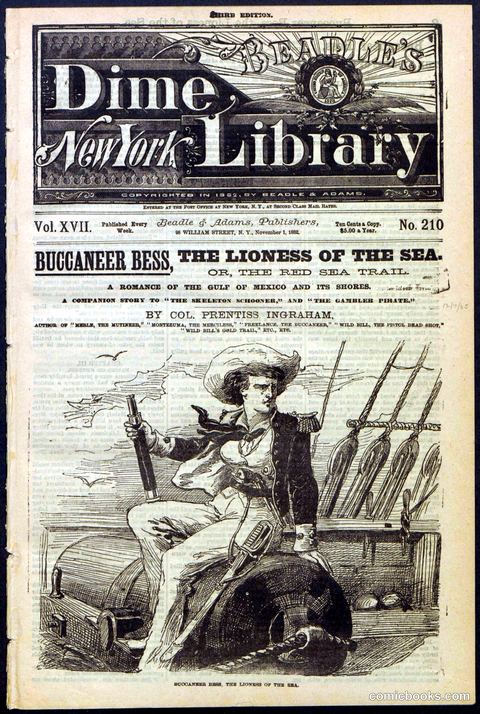 Beadle's New York Dime Library No. 210