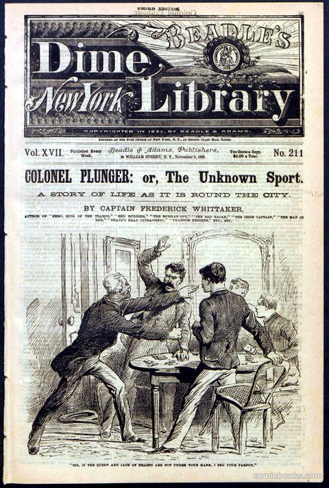 Beadle's Dime Library No. 211