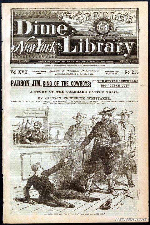 Beadle's New York Dime Library No. 215