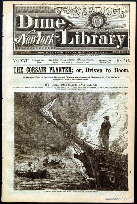 Beadle's New York Dime Library No. 216