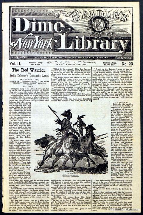 Beadle's New York Dime Library, No. 23