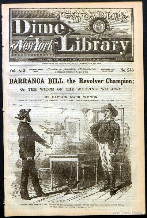 Beadle's New York Dime Library No. 245