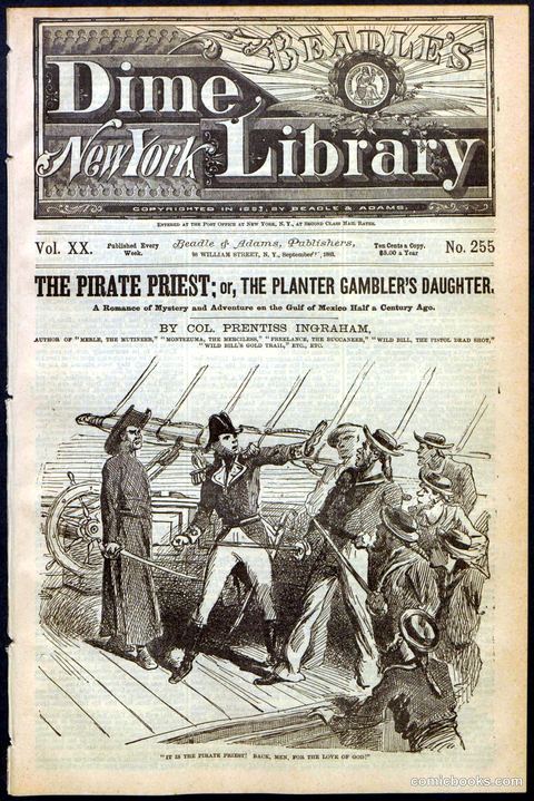 Beadle's New York Dime Library No. 255