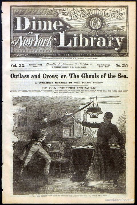 Beadle's New York Dime Library, No. 259