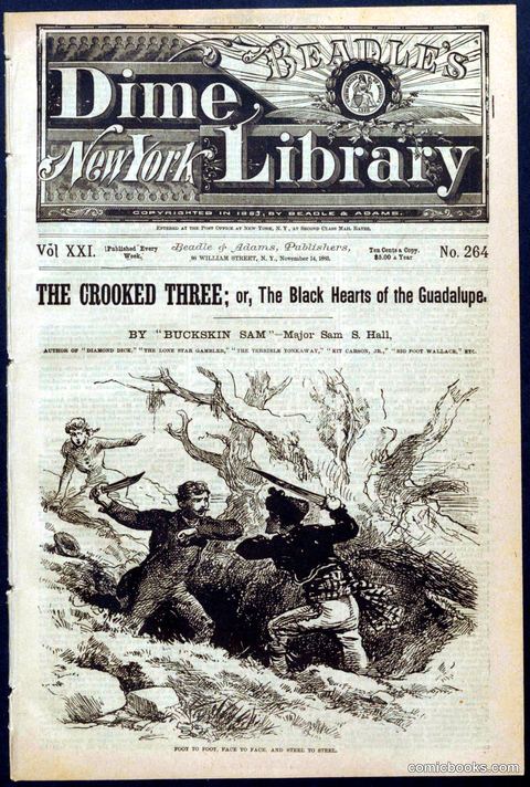Beadle's New York Dime Library No. 264
