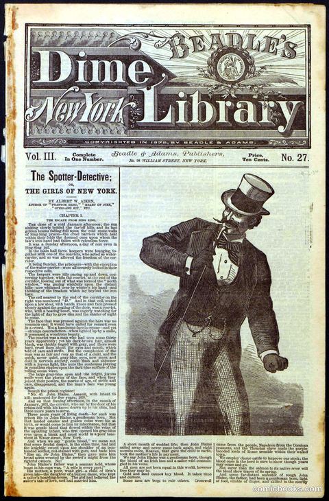 Beadle's Dime Library No. 27