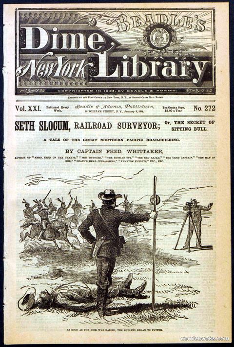 Beadle's New York Dime Library No. 272