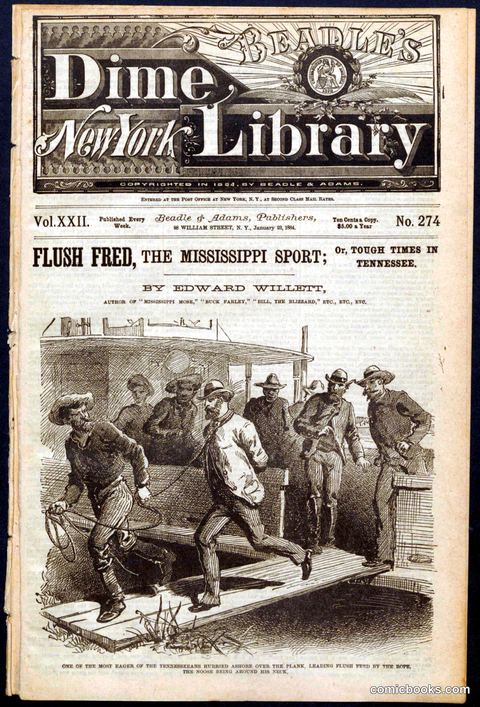 Beadle's New York Dime Library, No. 274