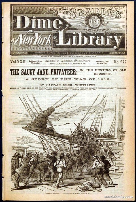 Beadle's New York Dime Library No. 277