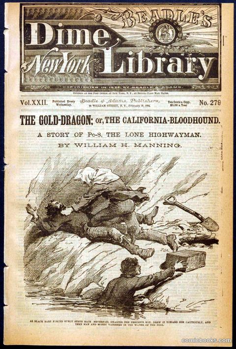Beadle's New York Dime Library, No. 279