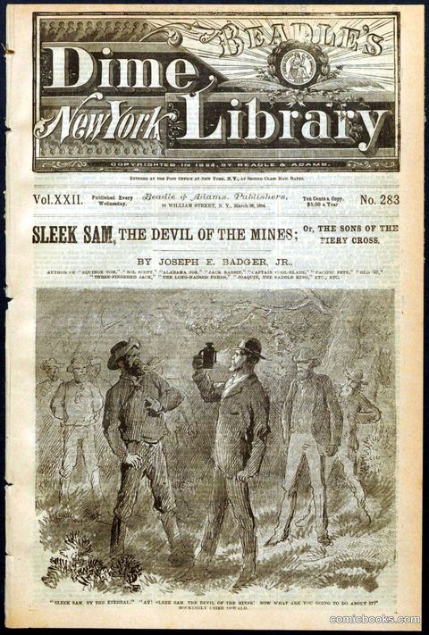 Beadle's New York Dime Library, No. 283