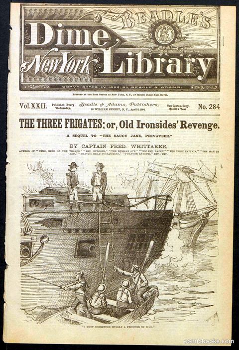 Beadle's New York Dime Library, No. 284