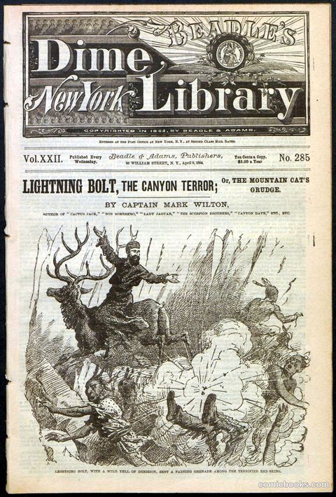 Beadle's Dime Library No. 285