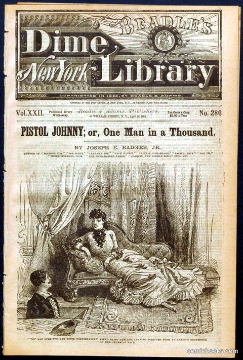 Beadle's Dime Library No. 286