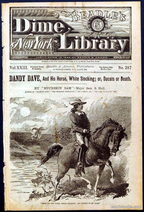 Beadle's New York Dime Library, No. 287