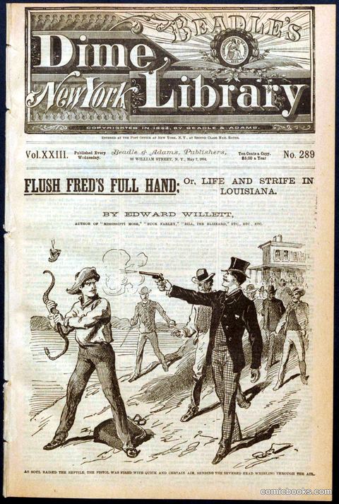 Beadle's New York Dime Library No. 289