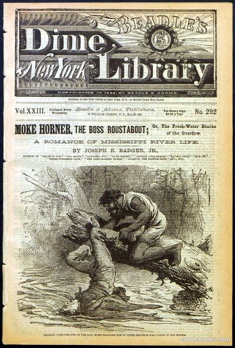Beadle's New York Dime Library, No. 292