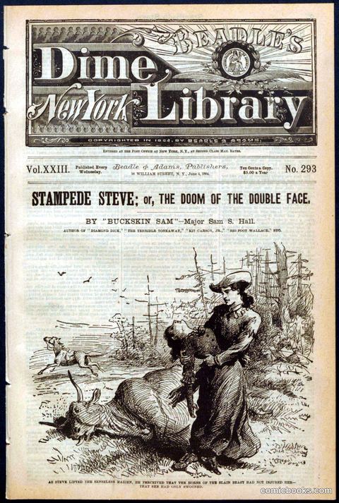 Beadle's New York Dime Library No. 293