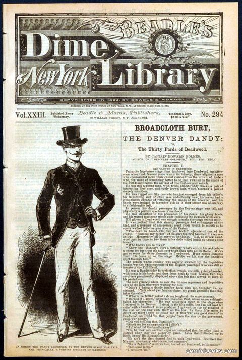 Beadle's New York Dime Library No. 294