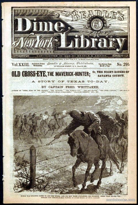 Beadle's New York Dime Library, No. 295