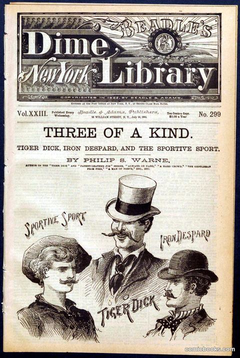 Beadle's Dime Library No. 299