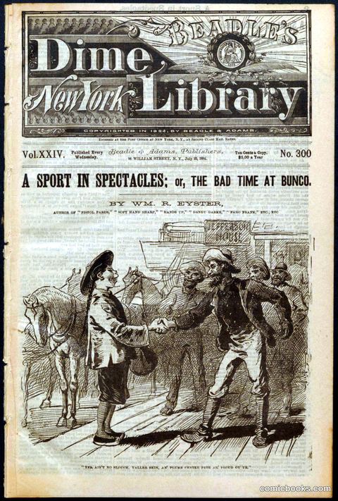 Beadle's New York Dime Library No. 300