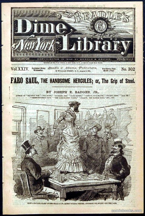 Beadle's New York Dime Library No. 302