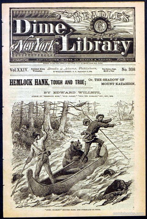 Beadle's New York Dime Library No. 308