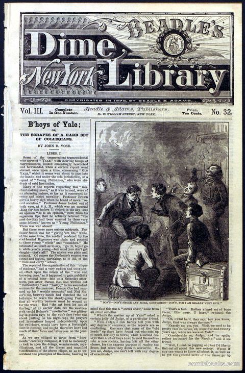 Beadle's New York Dime Library No. 32