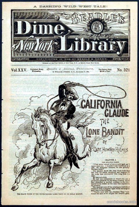 Beadle's Dime Library No. 321