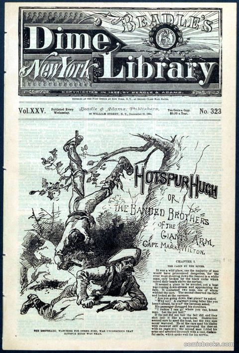 Beadle's New York Dime Library No. 323