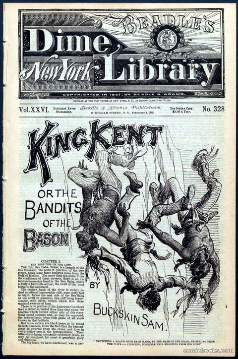 Beadle's New York Dime Library No. 328