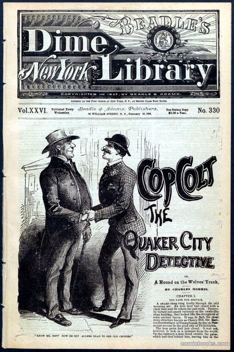 Beadle's New York Dime Library No. 330