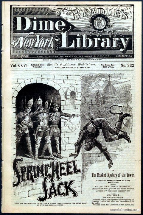 Beadle's New York Dime Library, No. 332