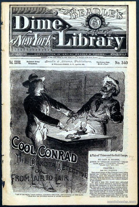 Beadle's New York Dime Library No. 340