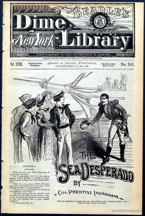 Beadle's Dime Library No. 341