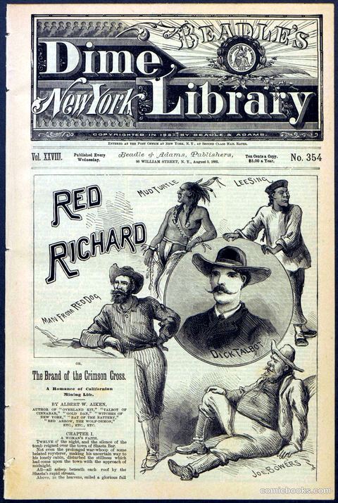 Beadle's New York Dime Library No. 354