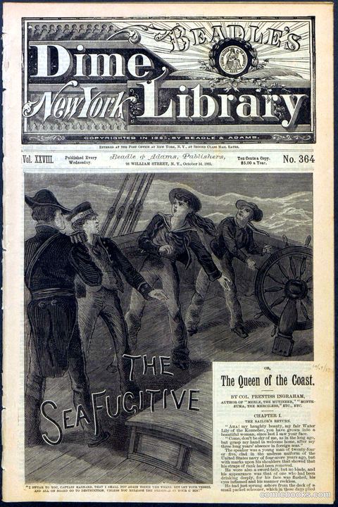 Beadle's Dime Library No. 364