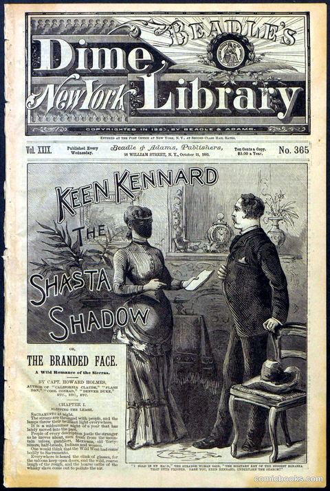 Beadle's New York Dime Library No. 365