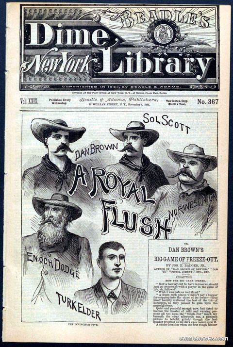 Beadle's New York Dime Library No. 367