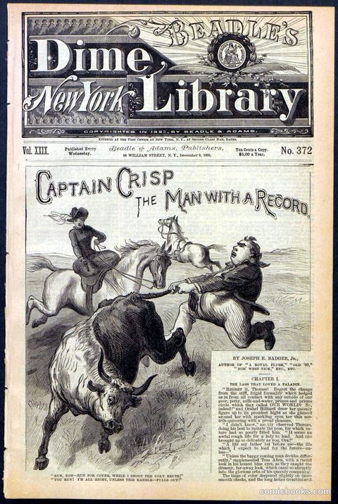 Beadle's Dime Library No. 372