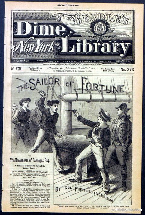 Beadle's New York Dime Library No. 373