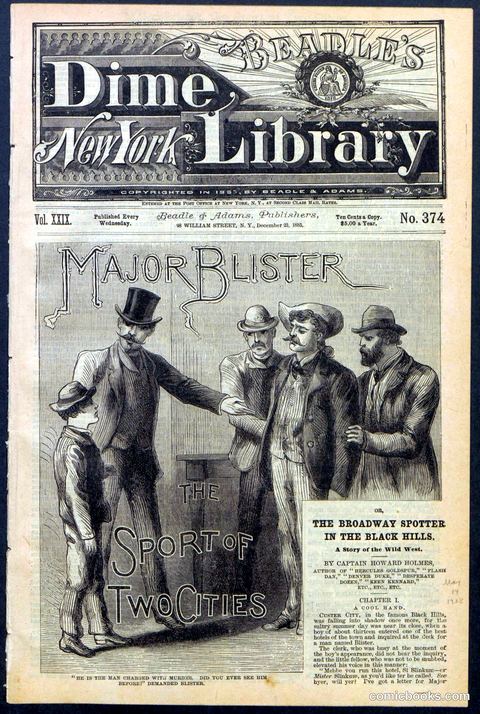 Beadle's New York Dime Library, No. 374